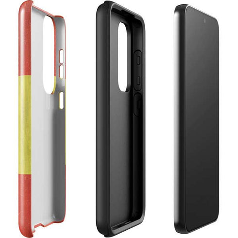 Spain Flag Distressed Galaxy S23 Pro Case